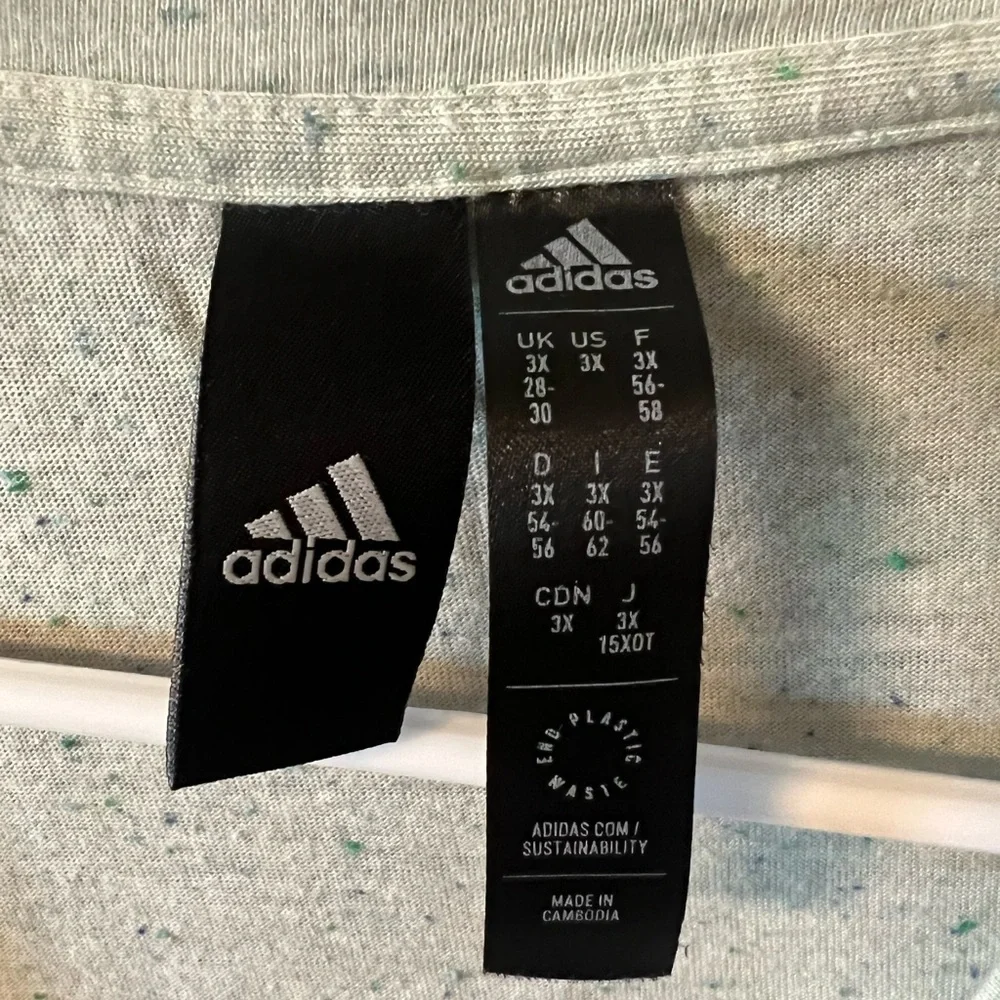 3x adidas short sleeve tee - Picture 5 of 6